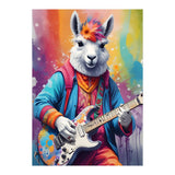 Lama Plays Guitar (Print Only) thumbnail