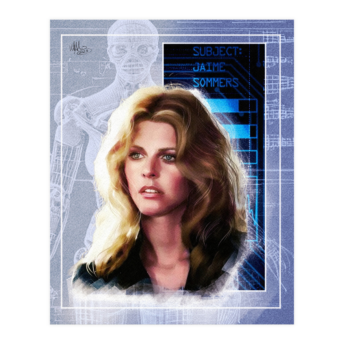 Lindsay Wagner - The Bionic Woman (Print Only)