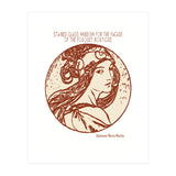 Stained Glass Window For The Facade Of The Fouquet Boutique – (Print Only) thumbnail