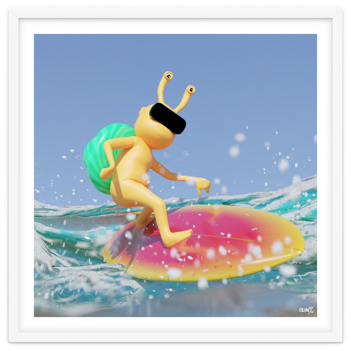 Surfing - angle #2 (Lwuba 043 Salt Proof Surfing 02)