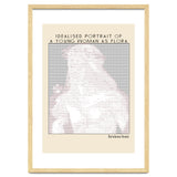 Idealised Portrait of a Young Woman as Flora – Bartolomeo Veneto (ascii art) thumbnail