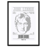 Receipt Art John Lennon thumbnail