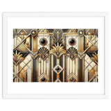 Art Deco Gold Geometric Pattern thumbnail