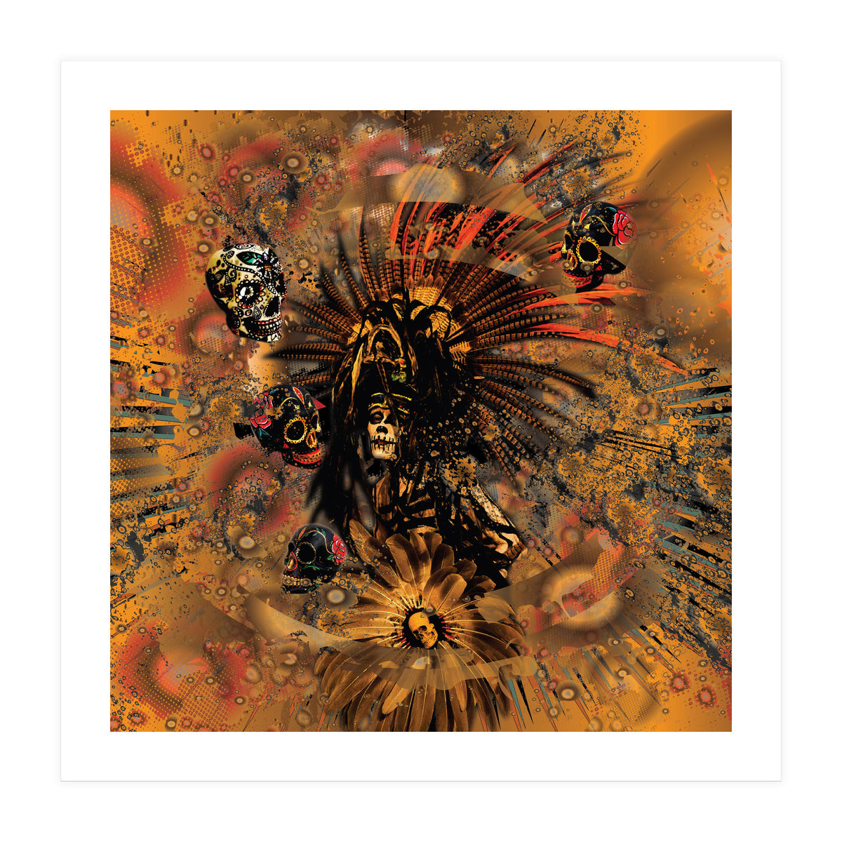 Day Of The Dead (Print Only)