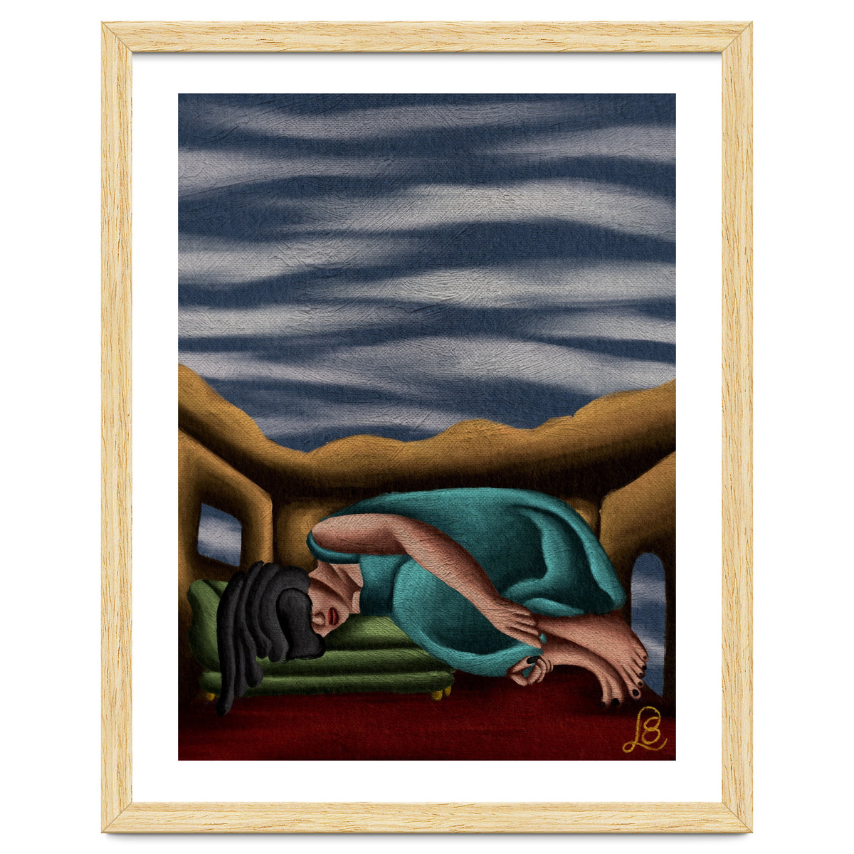 "Still Big, Still Heavy" (oil painting version)