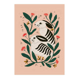Hares Among Flowers (Print Only) thumbnail