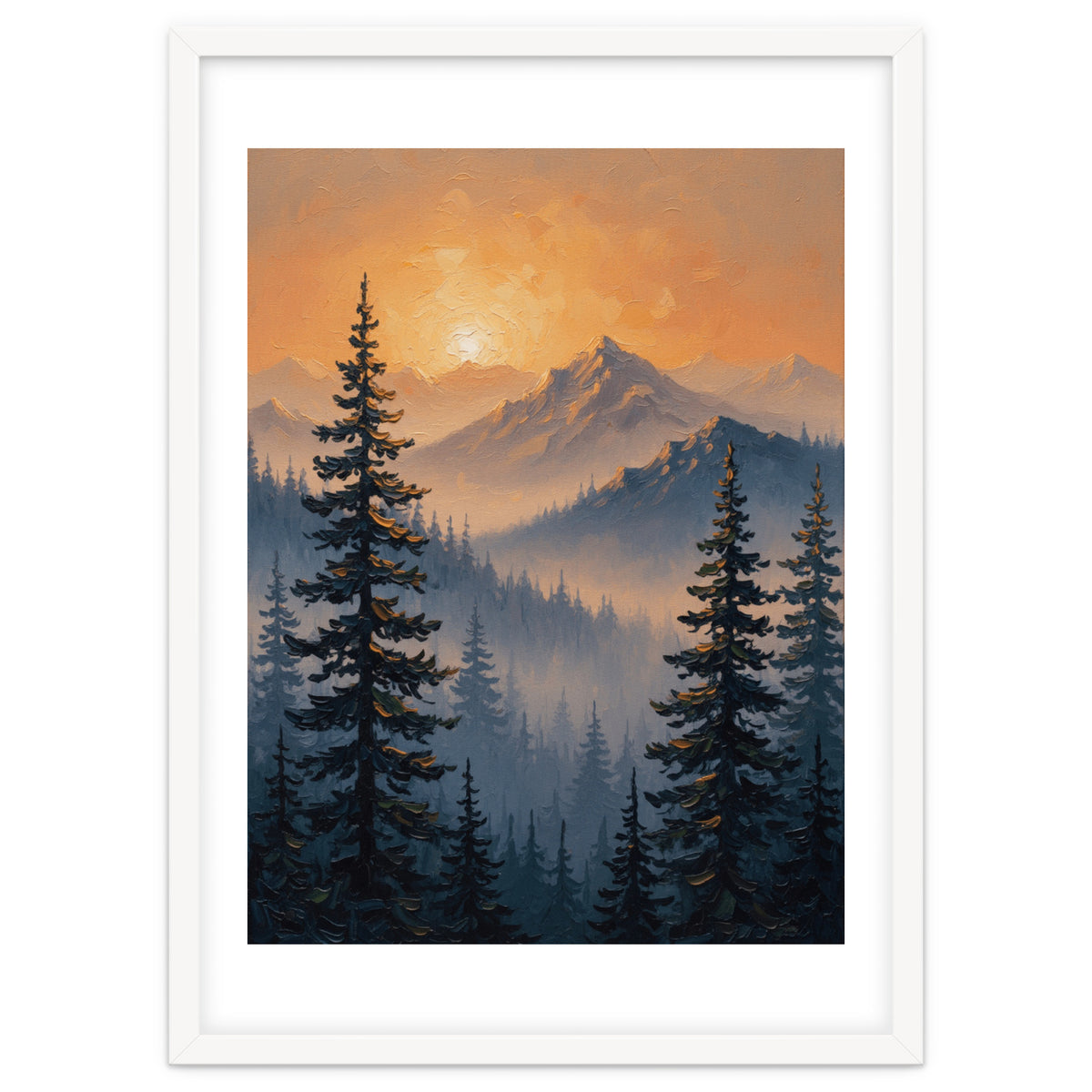 Ethereal Alpine Glow