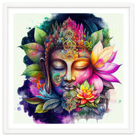 Floral Awakening Buddha