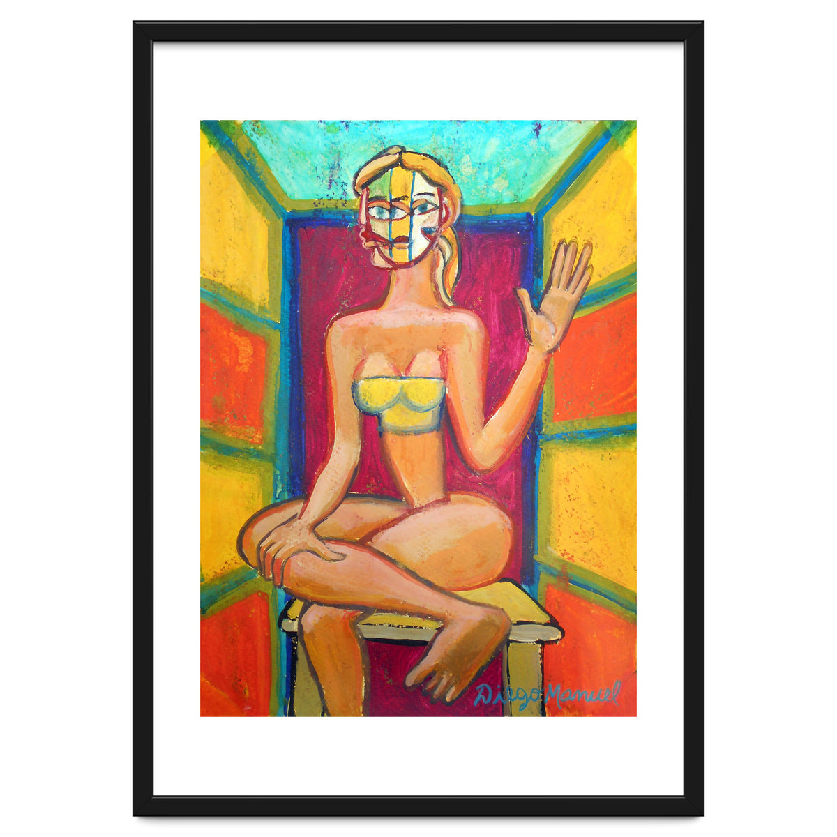 Mujer En La Silla 11