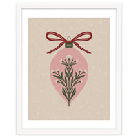 Christmas Floral Globe