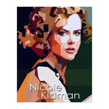 Nicole Kidman Hollywood Actress Retro Style (Print Only) thumbnail