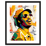 Stevie Wonder Retro Pop Art 3 thumbnail