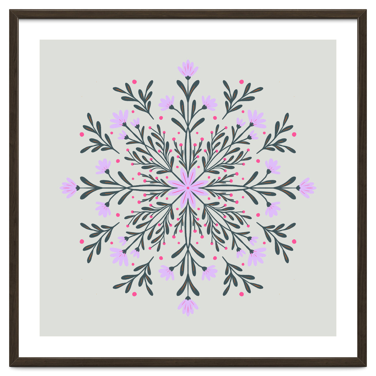 Spring Flowers Mandala