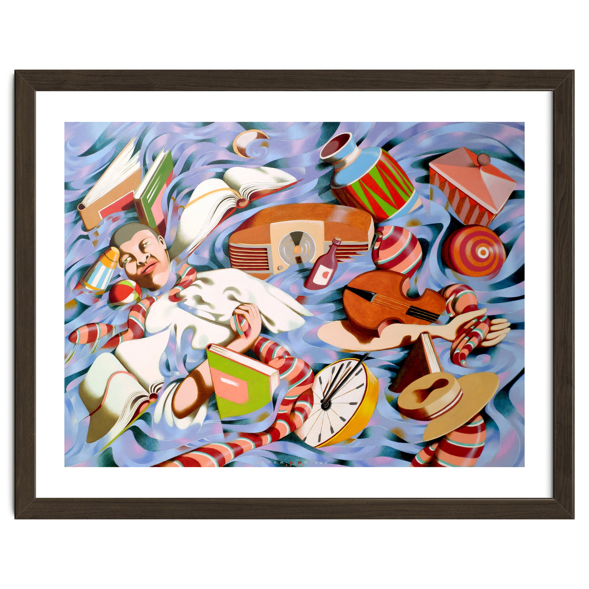 And finally the flood comes