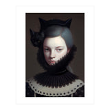 Miss Black Kitty (Print Only) thumbnail