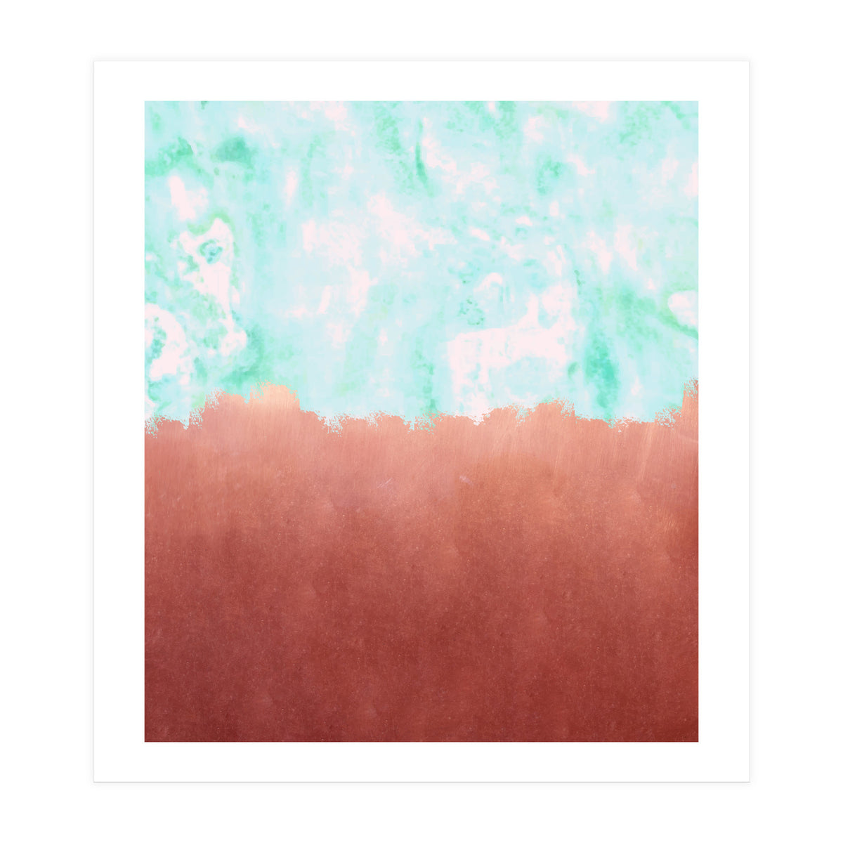 Sea Green + Copper (Print Only)