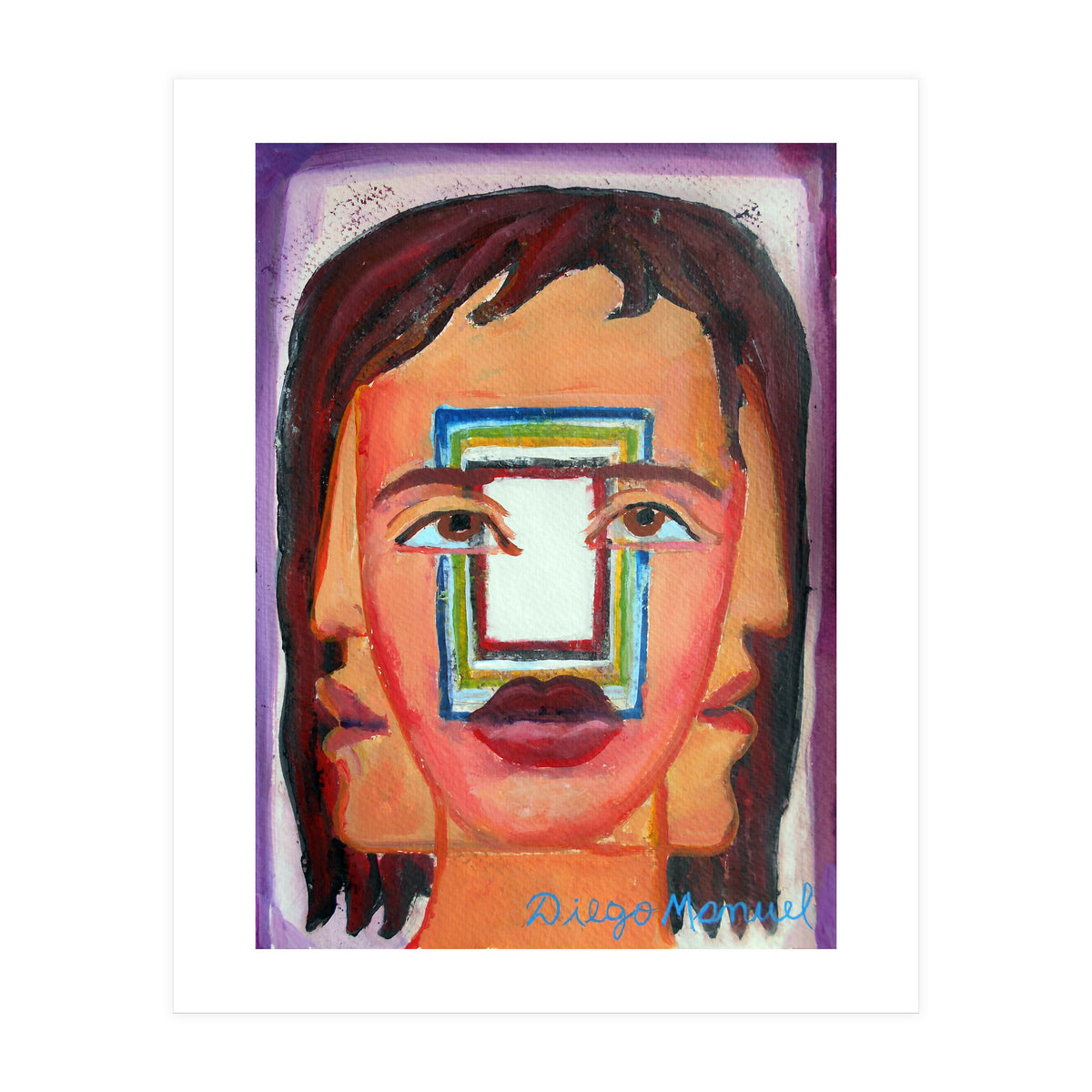 Cabeza De Mujer 21 (Print Only)