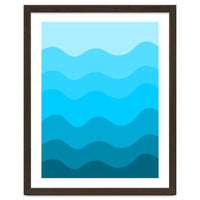 Blue gradient design