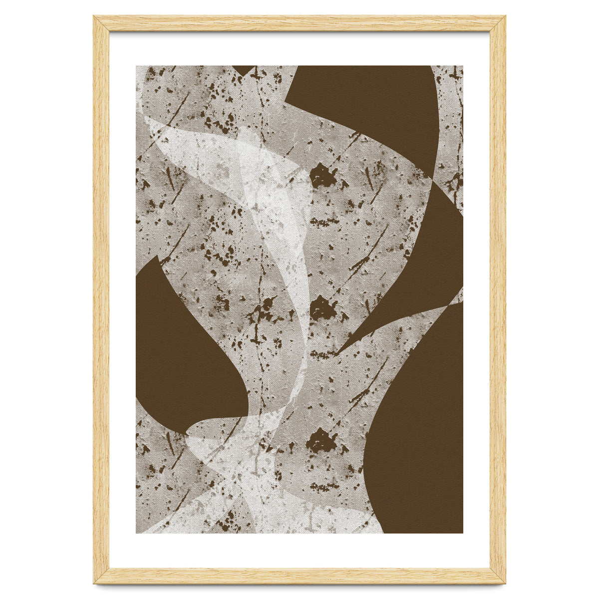 Abstract White Scratch