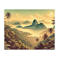 Vintage Brazil, Rio De Janeiro Tropics Poster (Print Only)