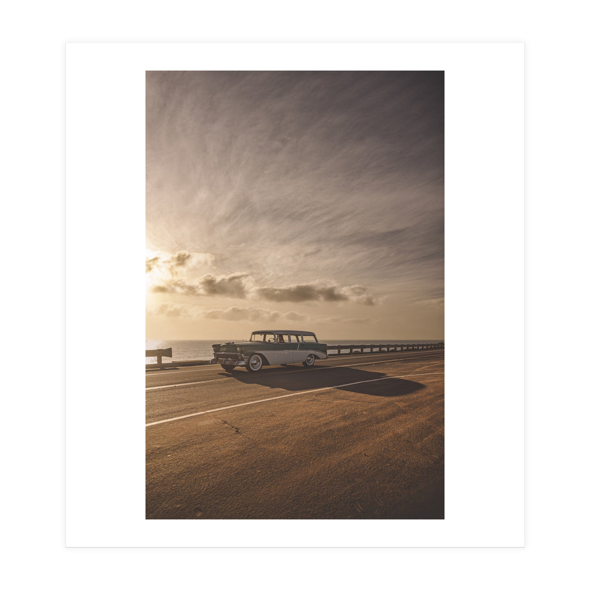 Pacific Coast Highway Sundown (Print Only)