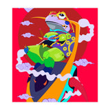 Knight Frog Pop Art Illustration (Print Only) thumbnail