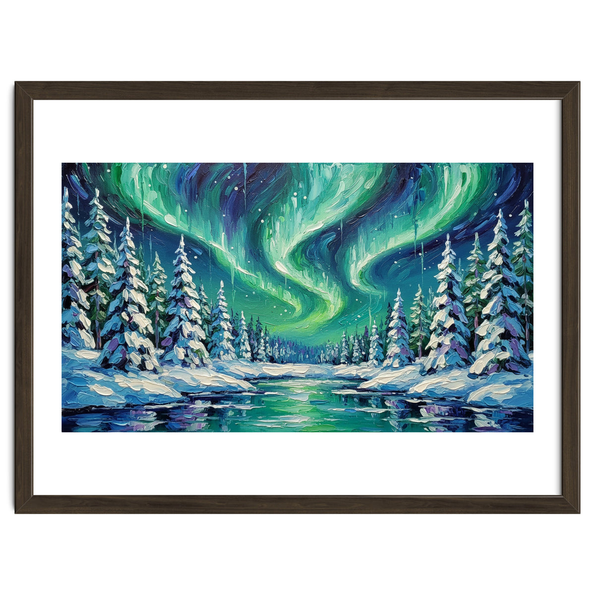 Ethereal Aurora Borealis