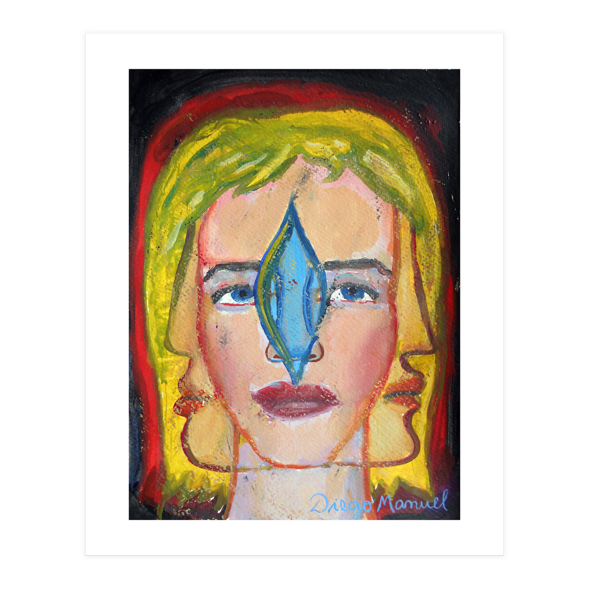 Cabeza De Mujer 18 (Print Only)