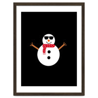 Funny Winter Snowman