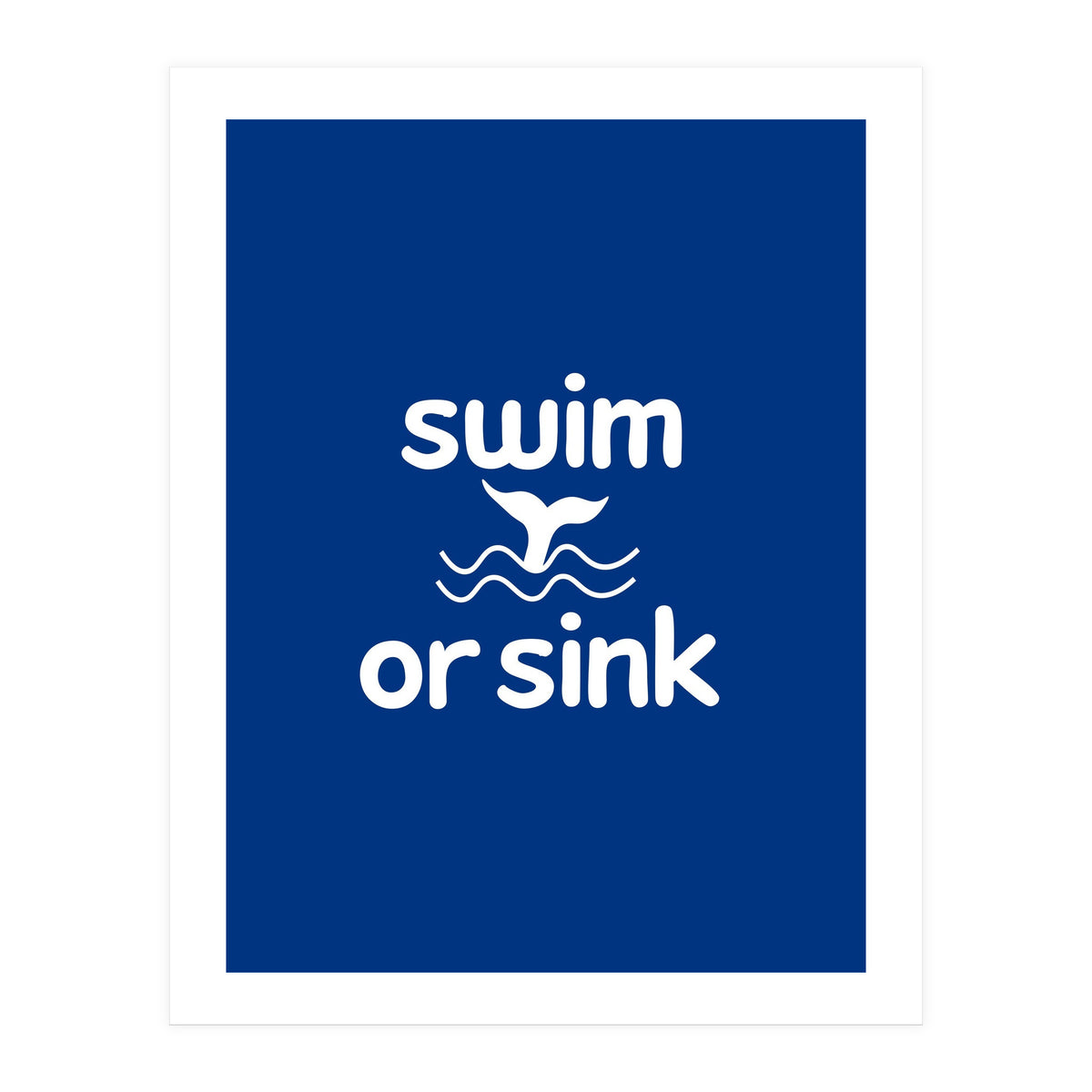 Swimm or sink  (Print Only)