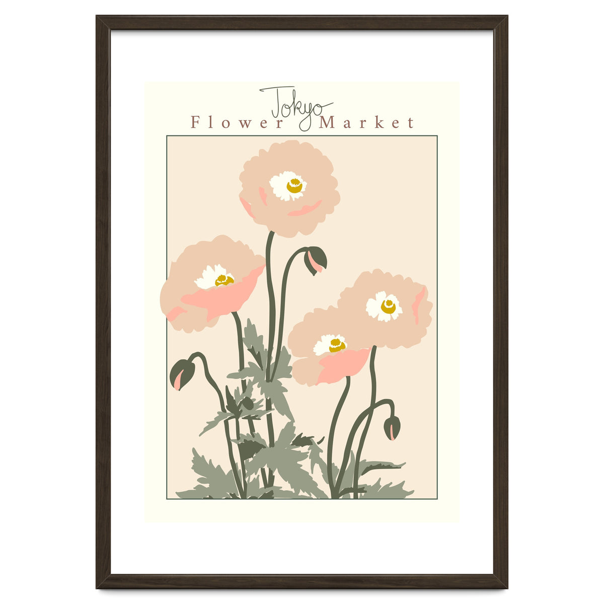 Flower Market Tokyo Poppy