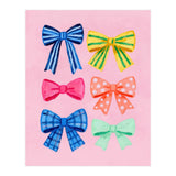 Colorful Ribbon Bows ties Illustration (Print Only) thumbnail