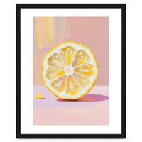 Lemon Slice – Modern Still Life Food