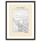 The Scream – Edvard Munch (ascii art) thumbnail
