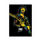 Tony Iommi Musician Legend in Pop Art (Print Only) thumbnail