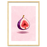 Fresh Figs, Watercolor Fruit, Mediterranean Still Life thumbnail