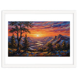 Sunset Over the Valley Peaks thumbnail