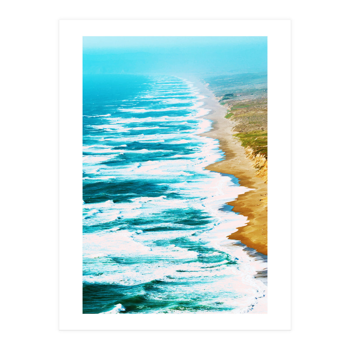 Live By The Sea #society6 #decor #buyart (Print Only)