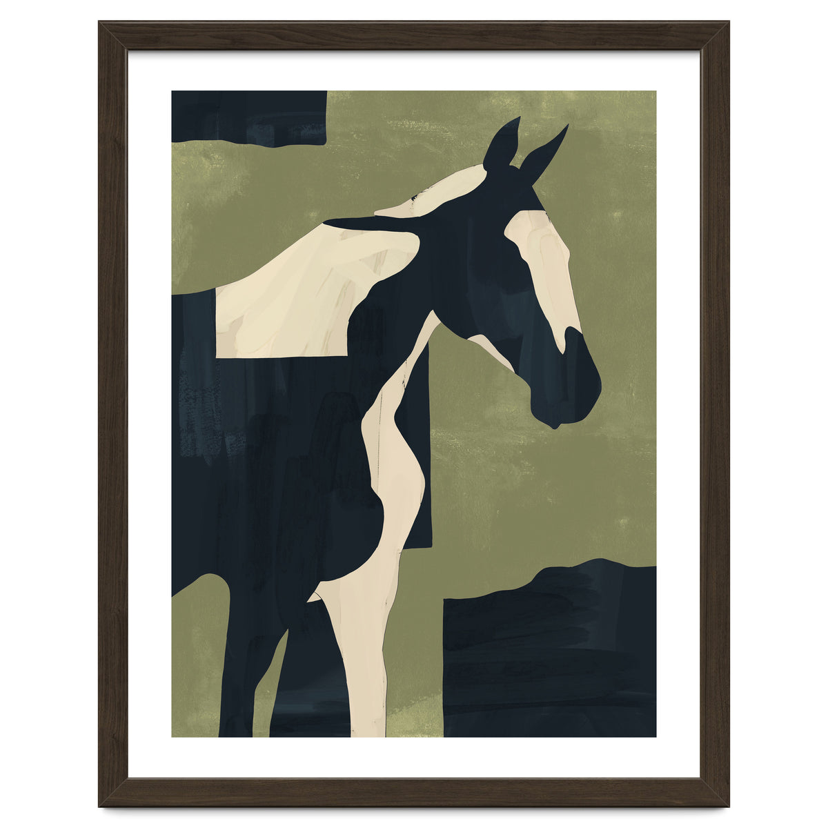 Abstract Minimal Horse 4