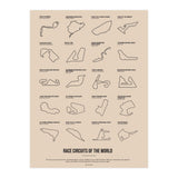 Grand Prix Formula One Circuits Racing Car (Print Only) thumbnail