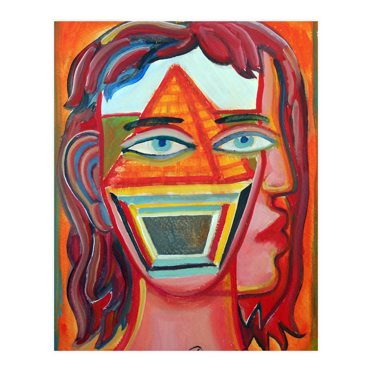 Cabeza De Mujer 11 (Print Only)