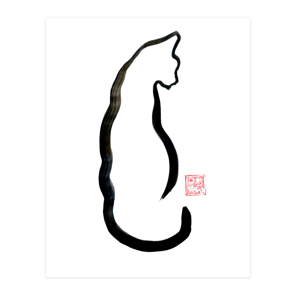 Cat line (Print Only)