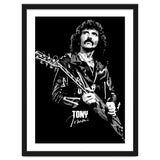 Tony Iommi American Musician Legend In Grayscale thumbnail