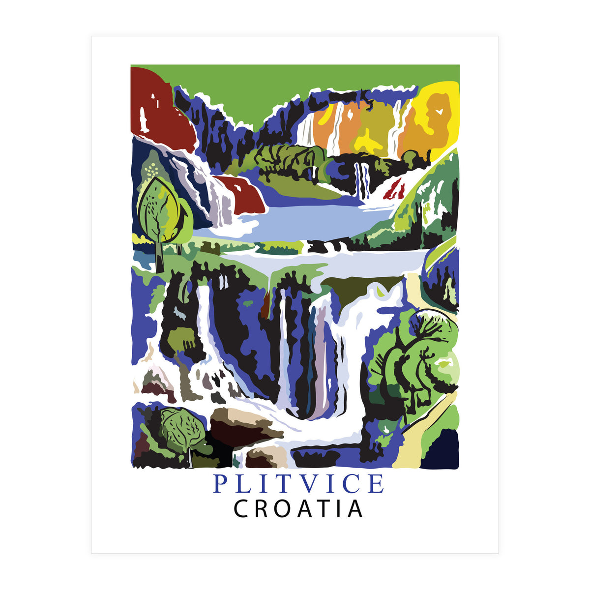 Plitvice, Croatia (Print Only)