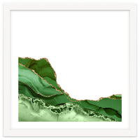Green & Gold Agate Texture 23