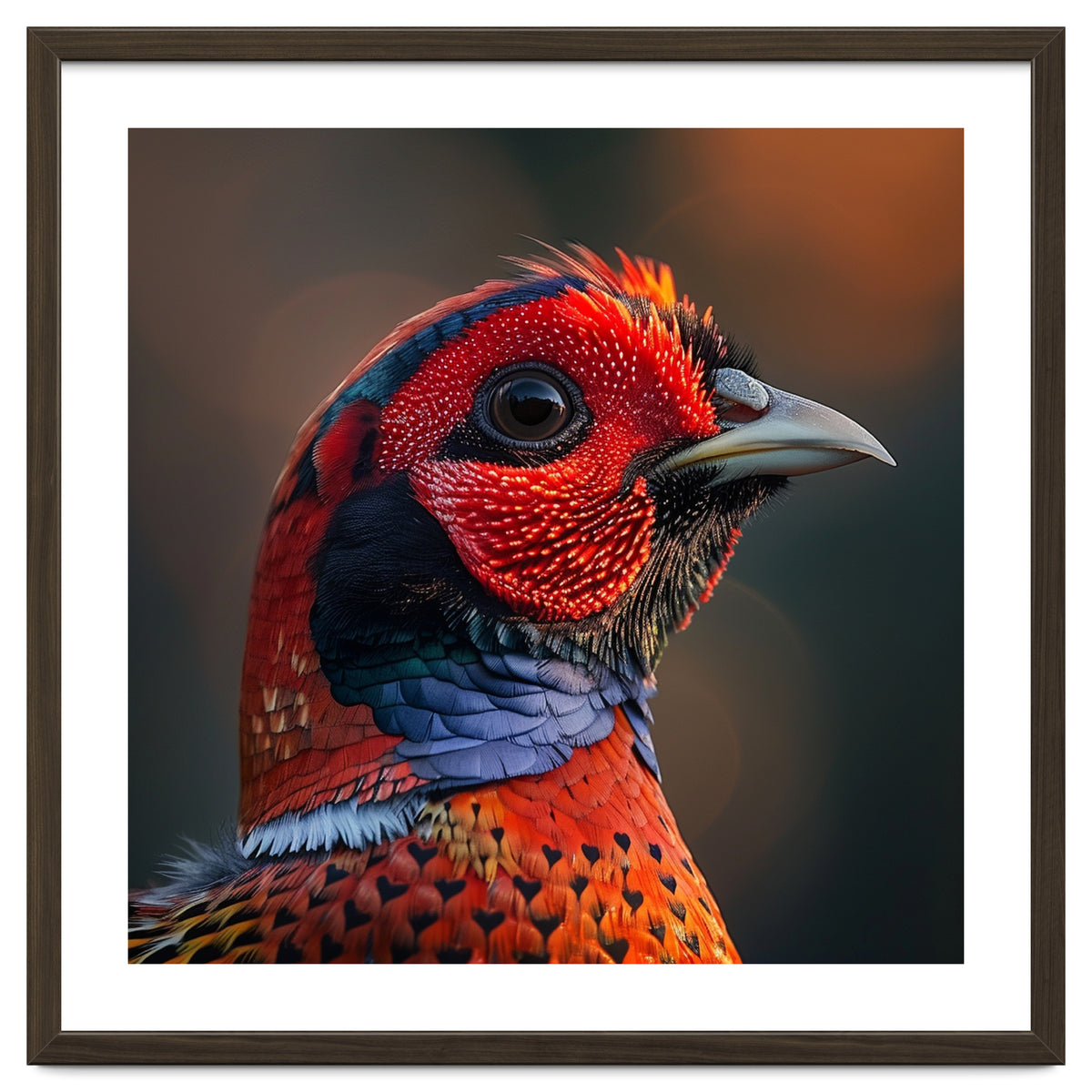 Close Up Pheasant Bird