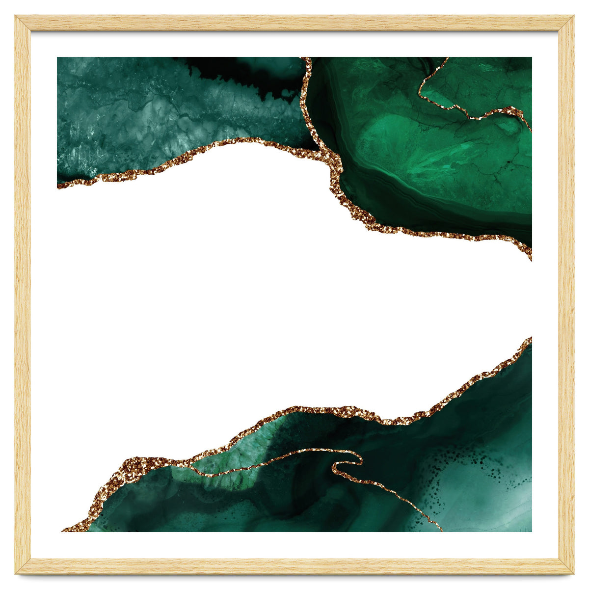 Emerald & Gold Agate Texture 11