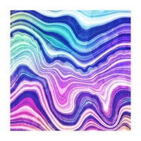 Neon Agate Texture 01 (Print Only)