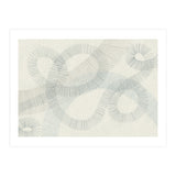 calming essentials Curved Lines blue (Print Only) thumbnail