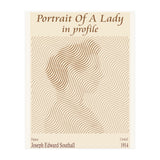 Portrait Of A Lady In Profile (1914) – Joseph Edward Southall (english, 1861 – 1944) (Print Only) thumbnail